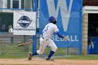 Baseball vs CGA  Wheaton College Baseball vs Coast Guard Academy during game one of the NEWMAC semi-finals playoffs. - (Photo by Keith Nordstrom) : Wheaton, baseball, NEWMAC